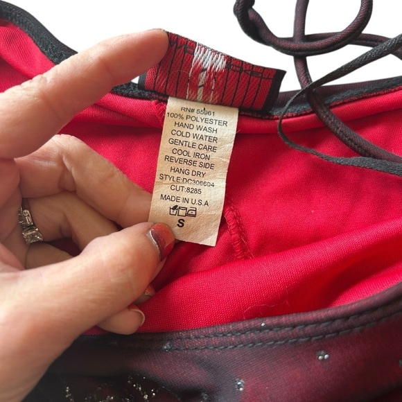 Candy Rocket vintage maxi formal dress size small Whimsigoth fairy 90s Y2K - Picture 7 of 9